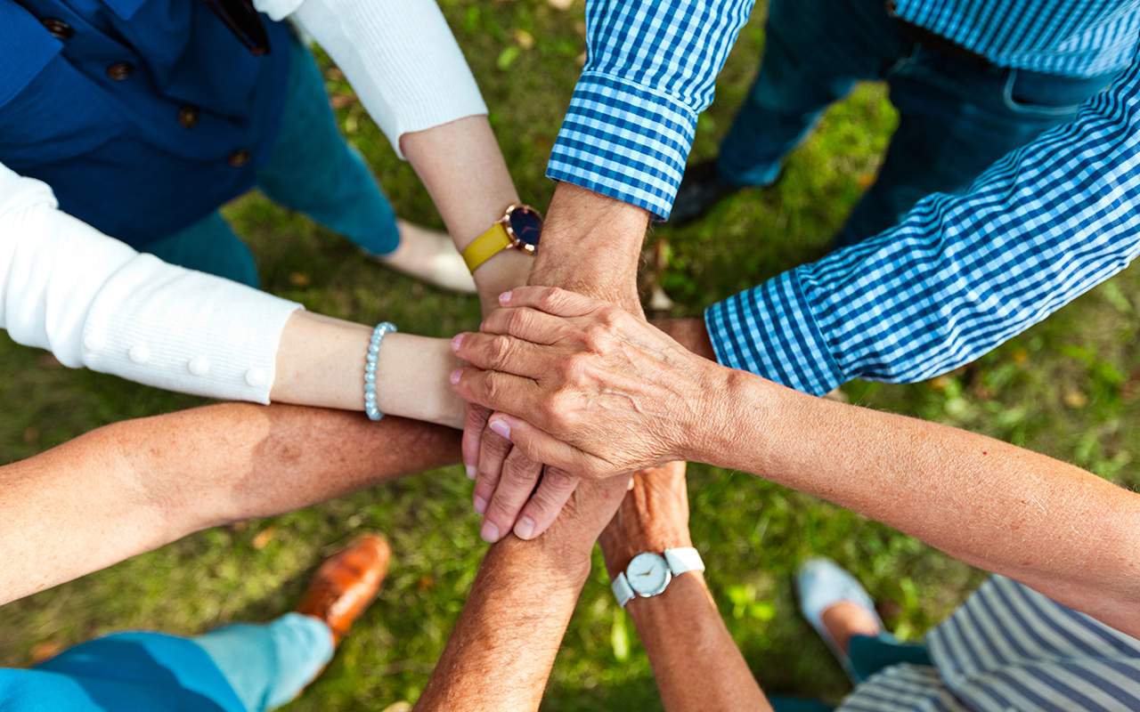 CiminoCare Consulting, Leadership Team - A team gathers for a group activity